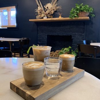 Communal - Latte flight and sweet mint cold brew - Coffee & Tea Near Me - San Diego, California Communal - Latte flight and sweet mint cold brew - Coffee & Tea Near Me - San Diego, California