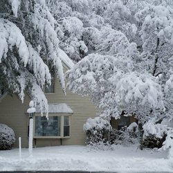 Conscious Touch Massage Therapy - Spectacular winter scene at Conscious Touch