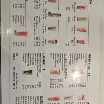 Tea Leaf and Creamery - Menu - Desserts Near Me - Tucson, Arizona