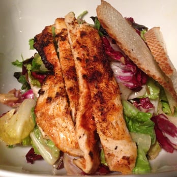 Victory Hall & Parlor - Caesar Salad with Blackened Chicken - Comfort Food Near Me - San Francisco, California Victory Hall & Parlor - Caesar Salad with Blackened Chicken - Comfort Food Near Me - San Francisco, California
