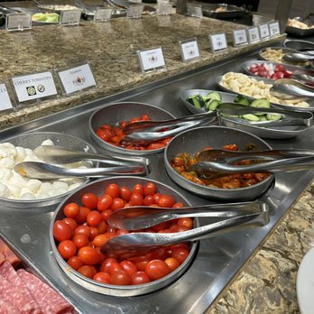 Pampas - Mozzarella balls, tomatoes, and other salad ingredients - Steakhouses Near Me - Las Vegas, Nevada