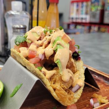 El Dorado Sinaloense Restaurant - Shrimp taco - Mexican Near Me - Lake View Terrace, California