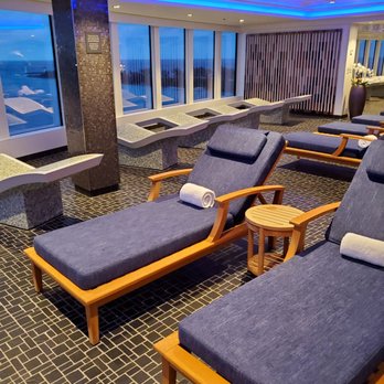 Norwegian Encore - Thermal suite at the spa - Travel Services Near Me