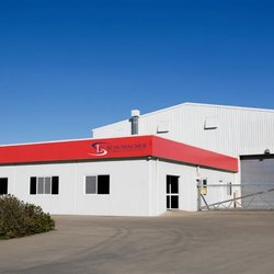 Schumacher Cargo Logistics - An outside look at our wonderful receiving warehouse and office in Houston, Texas.