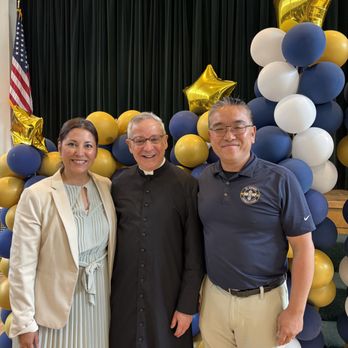 Saint Andrew Catholic School - Principal Licette Gonzalez, Pastor Fr. Gonzalez, and Former Principal Jae Kim - Religious Schools Near Me - Pasadena, California Saint Andrew Catholic School - Principal Licette Gonzalez, Pastor Fr. Gonzalez, and Former Principal Jae Kim - Religious Schools Near Me - Pasadena, California