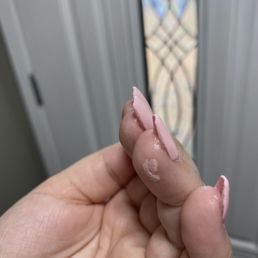 Apparently we decided to paint my hand too...