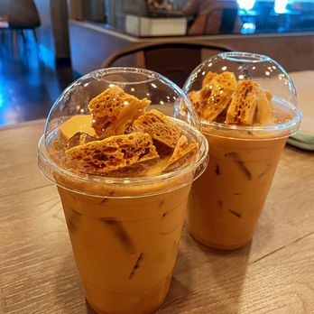 The Mugs - Dalgona latte - Coffee & Tea Near Me - Irvine, California The Mugs - Dalgona latte - Coffee & Tea Near Me - Irvine, California