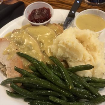 Cowesett Inn - Roasted Stuffed Turkey  just when you want that home cooked meal order this or their House Made meatloaf.  Hits the spot every time! - Italian Near Me - West Warwick, Rhode Island
