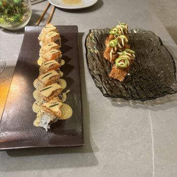 Oise Ristorante - Surf & Turf Roll and spicy tuna crispy rice - Wine Bars Near Me - Fort Myers, Florida Oise Ristorante - Surf & Turf Roll and spicy tuna crispy rice - Wine Bars Near Me - Fort Myers, Florida