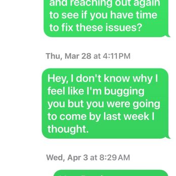 Pats Custom Cabinetry - This is repeated attempts to see if he will do what he said he would. - Kitchen & Bath Near Me - Temecula, California Pats Custom Cabinetry - This is repeated attempts to see if he will do what he said he would. - Kitchen & Bath Near Me - Temecula, California