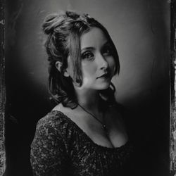 Silver And Cedar Tintype Photos