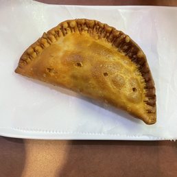 Beef and cheese empanada