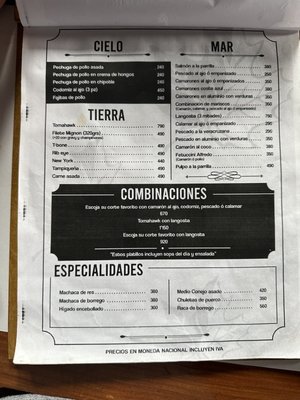 Menu photo 5 La Estancia Rosarito, BCN