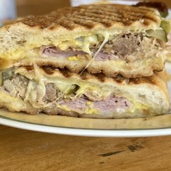 Mustachio's Deli - The Cubano Panini - might be the one lunch I could eat everyday if I had to