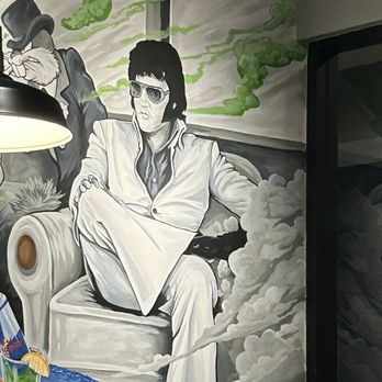 Cheba Hut "Toasted" Subs - Cheba's mural of THE GOAT ELVIS the Pelvis Presley. My mom's crush!! - Bars Near Me - Henderson, Nevada Cheba Hut "Toasted" Subs - Cheba's mural of THE GOAT ELVIS the Pelvis Presley. My mom's crush!! - Bars Near Me - Henderson, Nevada