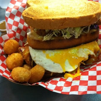 Mr Katsu - The works pretty much a combination of all their sandwiches - Sandwiches Near Me - Fullerton, California Mr Katsu - The works pretty much a combination of all their sandwiches - Sandwiches Near Me - Fullerton, California