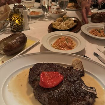 Andria's Steakhouse - That brown butter sauce around the steak was best ever!!! - Steakhouses Near Me - O Fallon, Illinois
