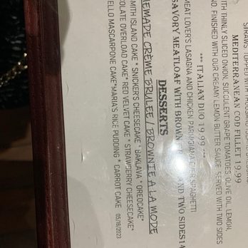 Maria's Reisterstown - Good dessert selection - Cocktail Bars Near Me - Reisterstown, Maryland Maria's Reisterstown - Good dessert selection - Cocktail Bars Near Me - Reisterstown, Maryland