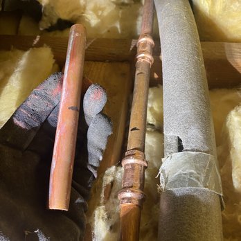 Proactive Plumbing - Pipe repair in attic space - Plumbing Near Me - San Marcos, California Proactive Plumbing - Pipe repair in attic space - Plumbing Near Me - San Marcos, California
