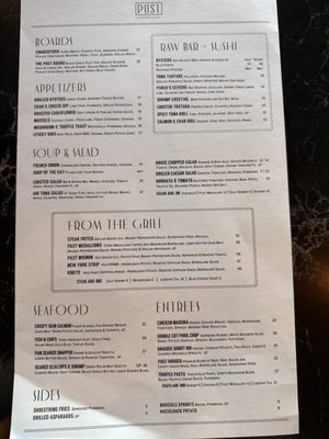 Menu photo 6 Post Kitchen and Bar Bradenton, FL