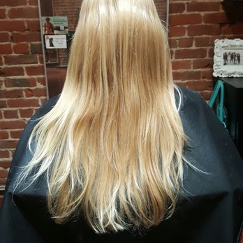 Reign Salon - Boring blonde hair before the transformation - Hair Salons Near Me - Antioch, California