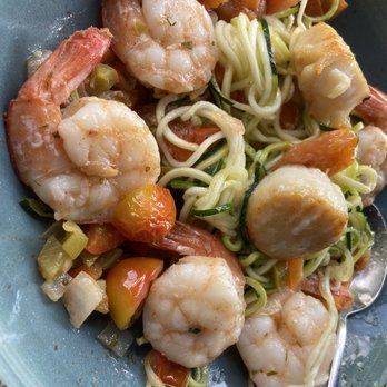 Alfio's Buon Cibo - Zukini seafood pasta - Italian Near Me - Cincinnati, Ohio