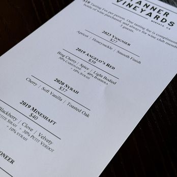 Tanner Vineyards - Wineries Near Me - Murphys, California