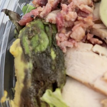 Panera Bread - Chicken Cobb Salad with rotten avocado - Sandwiches Near Me - Menifee, California