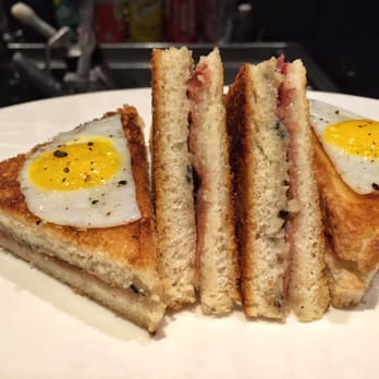 22 Ships - Jamón, manchego, and truffle toast with quail egg. - Spanish Near Me - Hong Kong, HK 22 Ships - Jamón, manchego, and truffle toast with quail egg. - Spanish Near Me - Hong Kong, HK