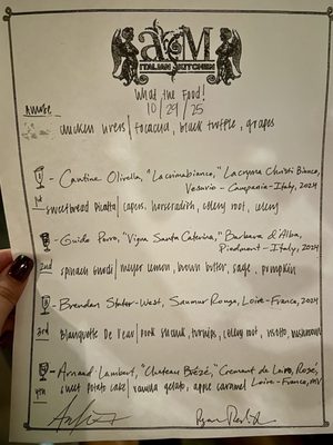 Menu photo 1 Andrew Michael Italian Kitchen Memphis, TN Menu photo 1 Andrew Michael Italian Kitchen Memphis, TN