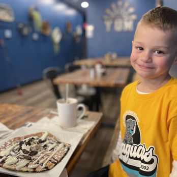 Oy! - He still always wants the Oreo Pancake too - Breakfast & Brunch Near Me - Buford, Georgia