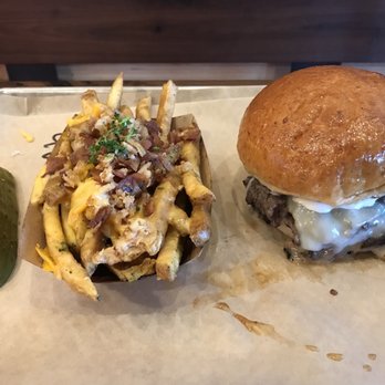 The Melt - Swiss & Shroom Burger and Cheese & Bacon Fries - Sandwiches Near Me - La Jolla, California The Melt - Swiss & Shroom Burger and Cheese & Bacon Fries - Sandwiches Near Me - La Jolla, California
