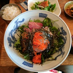 Maru Korean Cuisine & Sushi - Hwedupbap. This was the lunch portion for a special price.