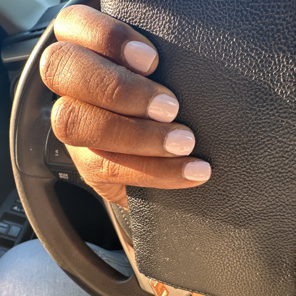 Top Style Nails Spa - Right hand gel manicure on natural nails. - Nail Salons Near Me - Clifton, New Jersey Top Style Nails Spa - Right hand gel manicure on natural nails. - Nail Salons Near Me - Clifton, New Jersey