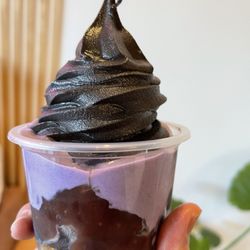 Nobibi - Red Bean and Taro with Dark Chocolate Ice Cream