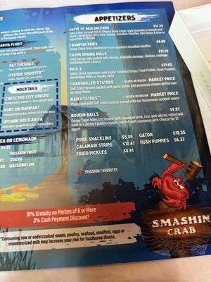 Menu photo 2 Smashin Crab San Antonio, TX