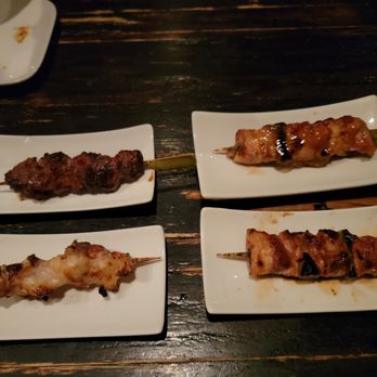 Mokutanya - Lobster, Wagyu (Spicy) Negima (Yuzu Honey), Negima (Chicken Thigh) - Ramen Near Me - Burlingame, California Mokutanya - Lobster, Wagyu (Spicy) Negima (Yuzu Honey), Negima (Chicken Thigh) - Ramen Near Me - Burlingame, California