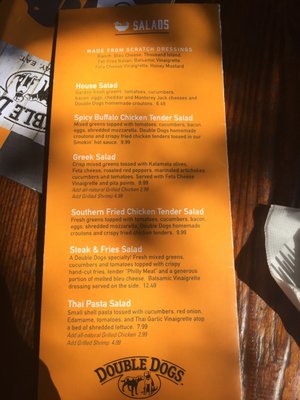 Menu photo 8 Double Dogs Bowling Green, KY