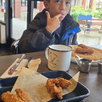 Time Thai Kitchen - We also tried the new WING SAAP!  They were crunchy, flavorful and juicy! - Thai Near Me - Livermore, California