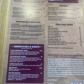 Big Bad Breakfast - Franklin - Menu - Breakfast & Brunch Near Me - Franklin, Tennessee