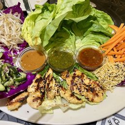Thai Lettuce Wraps Thai Lettuce Wraps