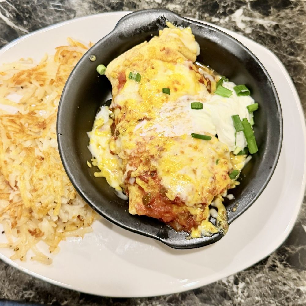 Scramblers - Breakfast Burrito (easy cheese) and Hash Browns - Breakfast & Brunch Near Me - Bloomington, Illinois Scramblers - Breakfast Burrito (easy cheese) and Hash Browns - Breakfast & Brunch Near Me - Bloomington, Illinois