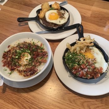 Koko Head Cafe - Loco Moco, Luau and eggs, porridge - Breakfast & Brunch Near Me - Honolulu, Hawaii