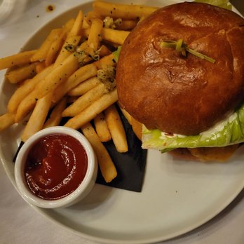The Arbour - Cheeseburger with garlic fries - New American Near Me - Pasadena, California The Arbour - Cheeseburger with garlic fries - New American Near Me - Pasadena, California