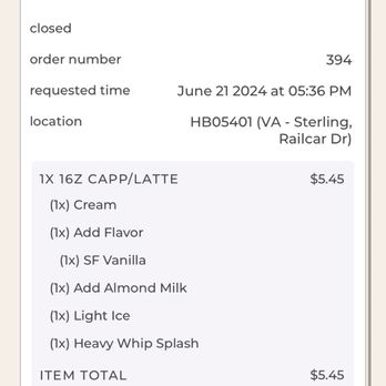 The Human Bean - updated review: price issues unresolved - Coffee & Tea Near Me - Sterling, Virginia The Human Bean - updated review: price issues unresolved - Coffee & Tea Near Me - Sterling, Virginia