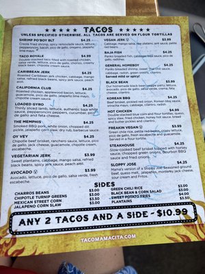 Menu photo 1 Taco Mamacita Chattanooga, TN Menu photo 1 Taco Mamacita Chattanooga, TN