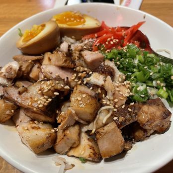 Ramen Ebisu - Char siu bowl minus bamboo shoot - Ramen Near Me - Henderson, Nevada
