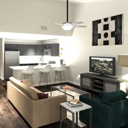 Kinsley Forest Luxury Apartments by Sherman Residential - 1A 778 SQFT $1029.00 Available late Summer 2017