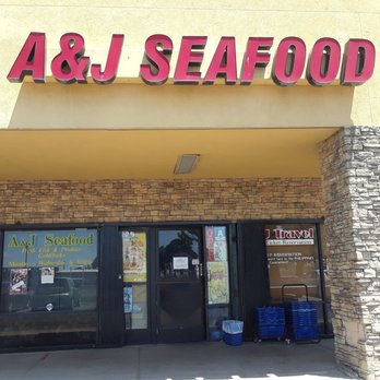 A & J Seafood - the front entrance of a & j seafood - Seafood Markets Near Me - Delano, California