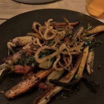 Nina May - Delicious roast carrots - New American Near Me - Washington, DC, District of Columbia